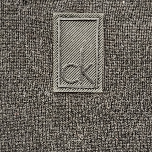 Calvin Klein Mens Black Pull over  Zipper Close Large L - Picture 7 of 8